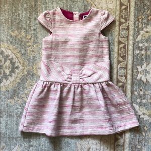 Janie & Jack size 5 pink sparkle Boulce dress